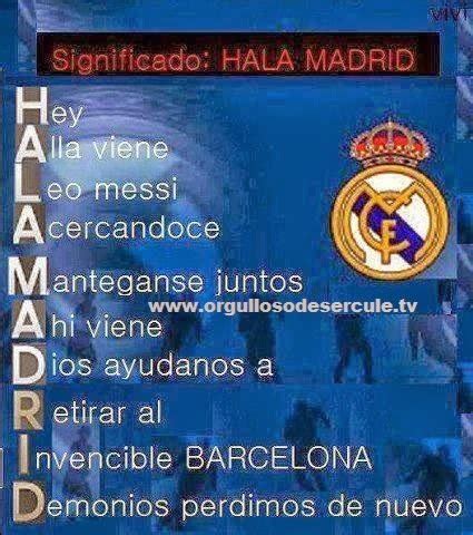 what is the meaning of hala madrid